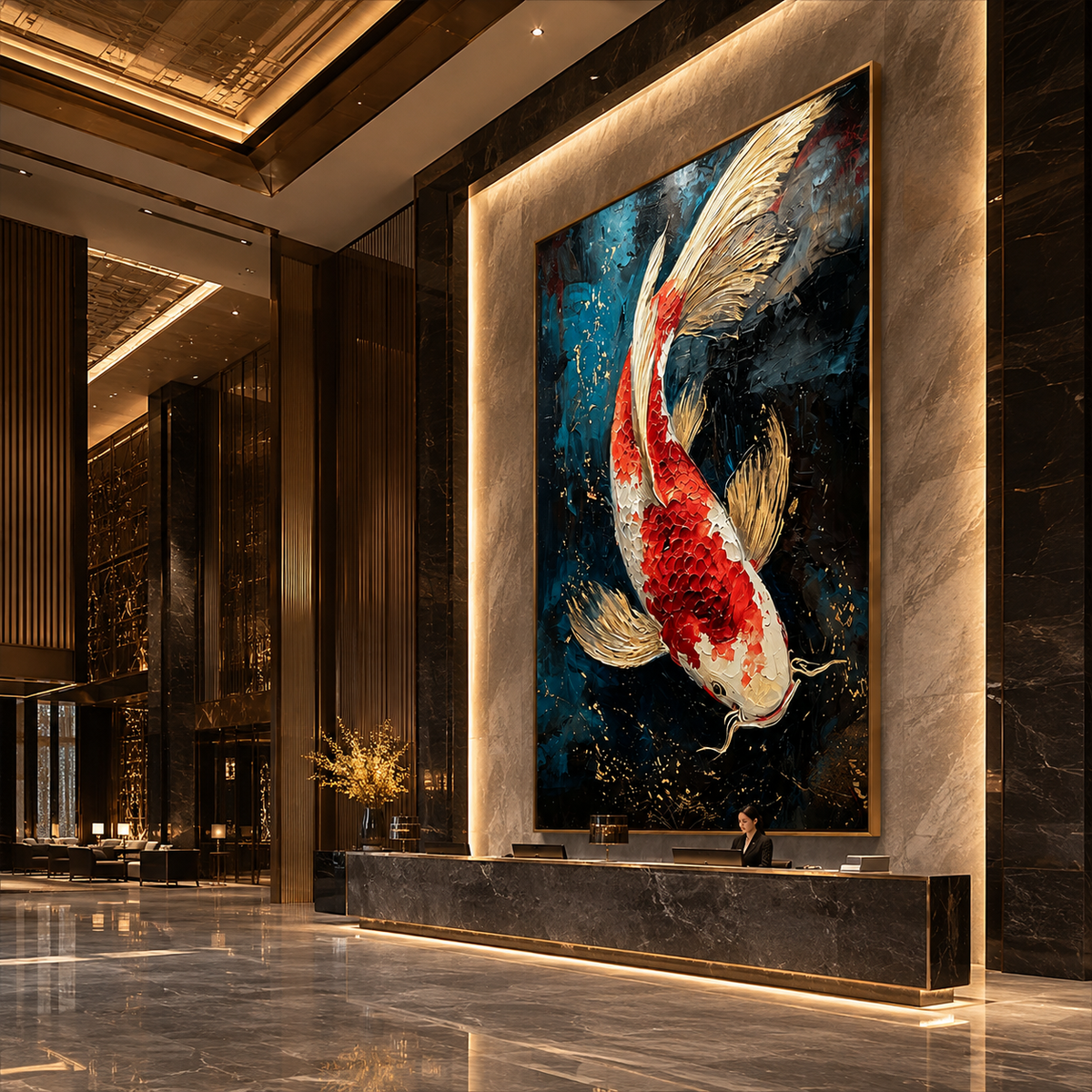 AVIORART Born Lucky Wall Art Canvas