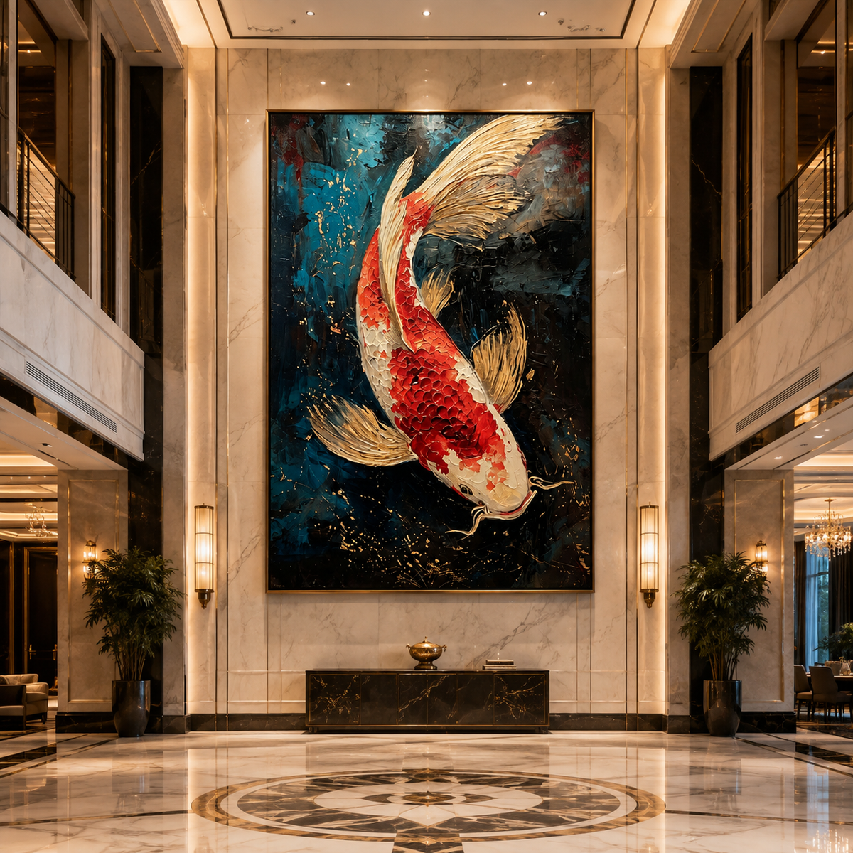 AVIORART Born Lucky Wall Art Canvas