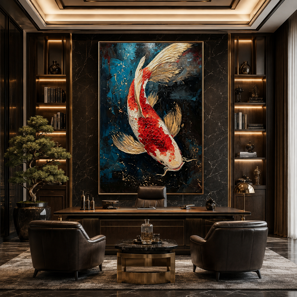 AVIORART Born Lucky Wall Art Canvas