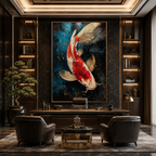 AVIORART Born Lucky Wall Art Canvas