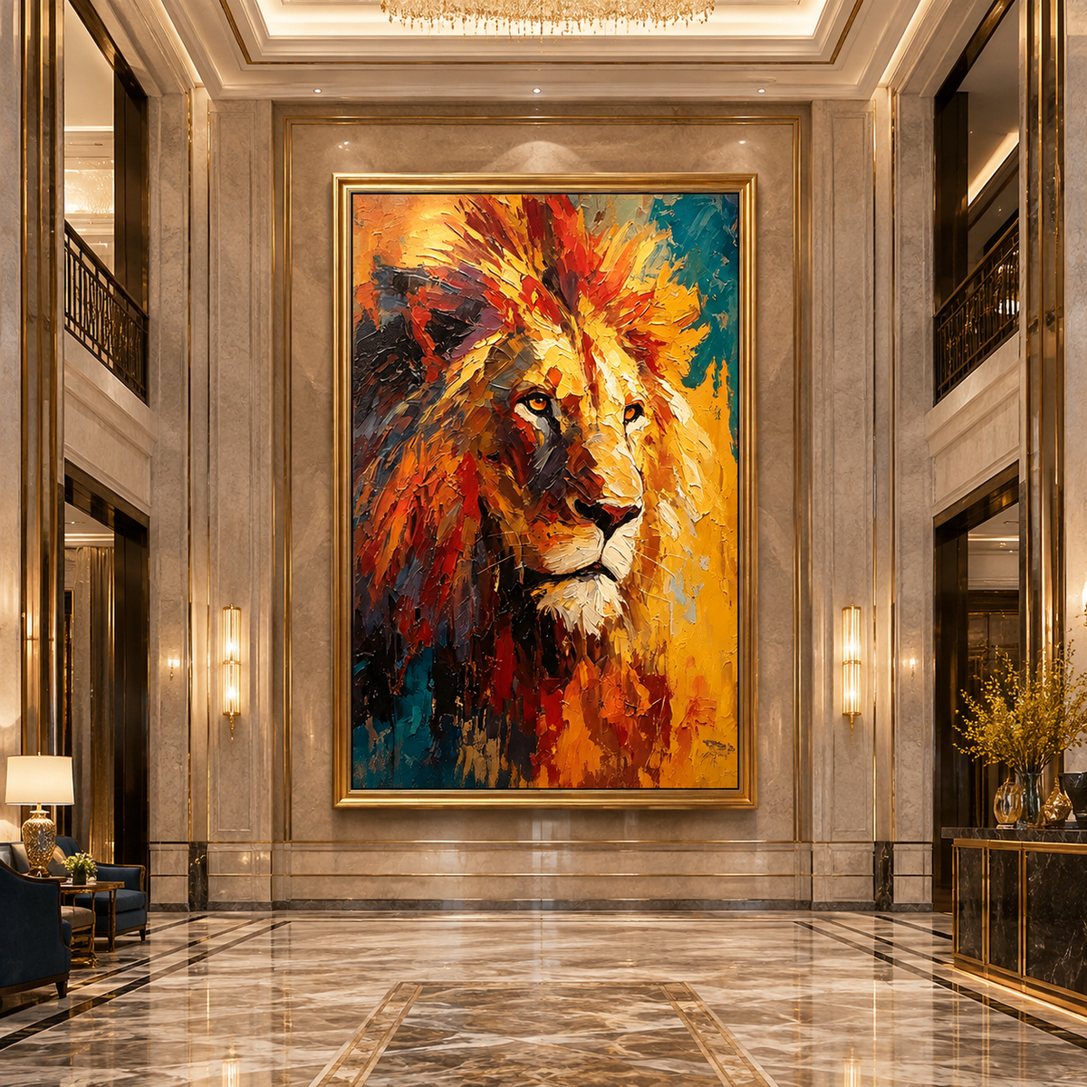 AVIORART Born to Lead Wall Art Canvas