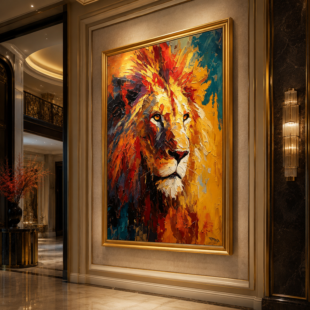 AVIORART Born to Lead Wall Art Canvas