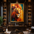 AVIORART Born to Lead Wall Art Canvas
