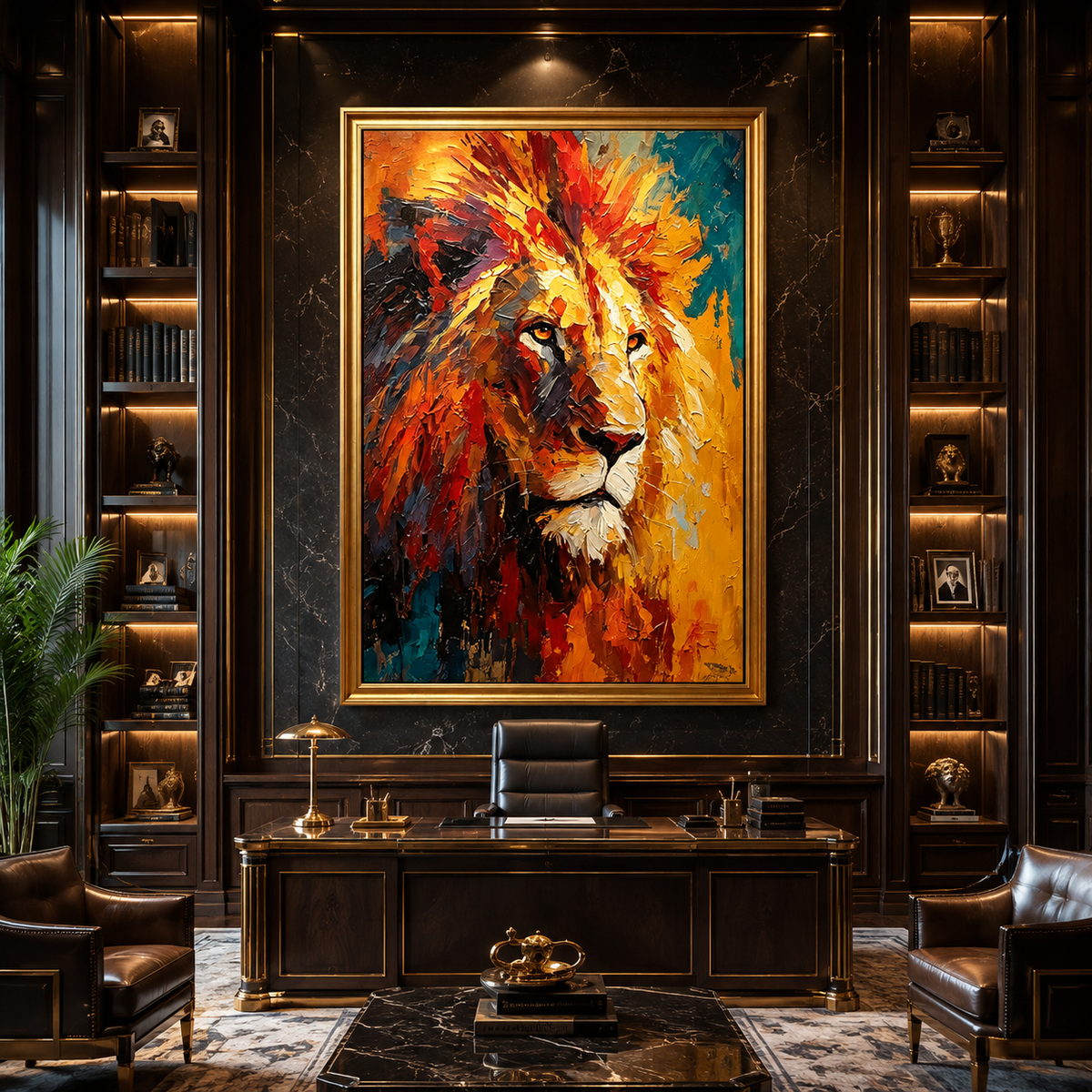 AVIORART Born to Lead Wall Art Canvas