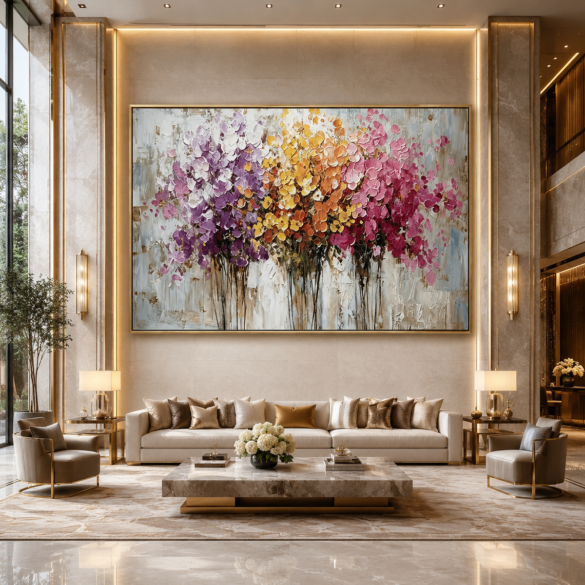 AVIORART Brave Bouquet Wall Art Canva