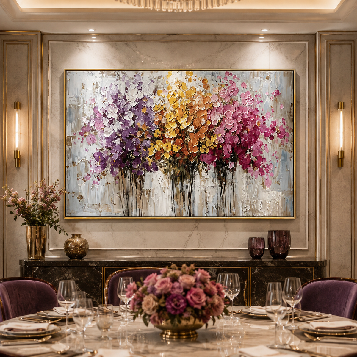 AVIORART Brave Bouquet Wall Art Canva
