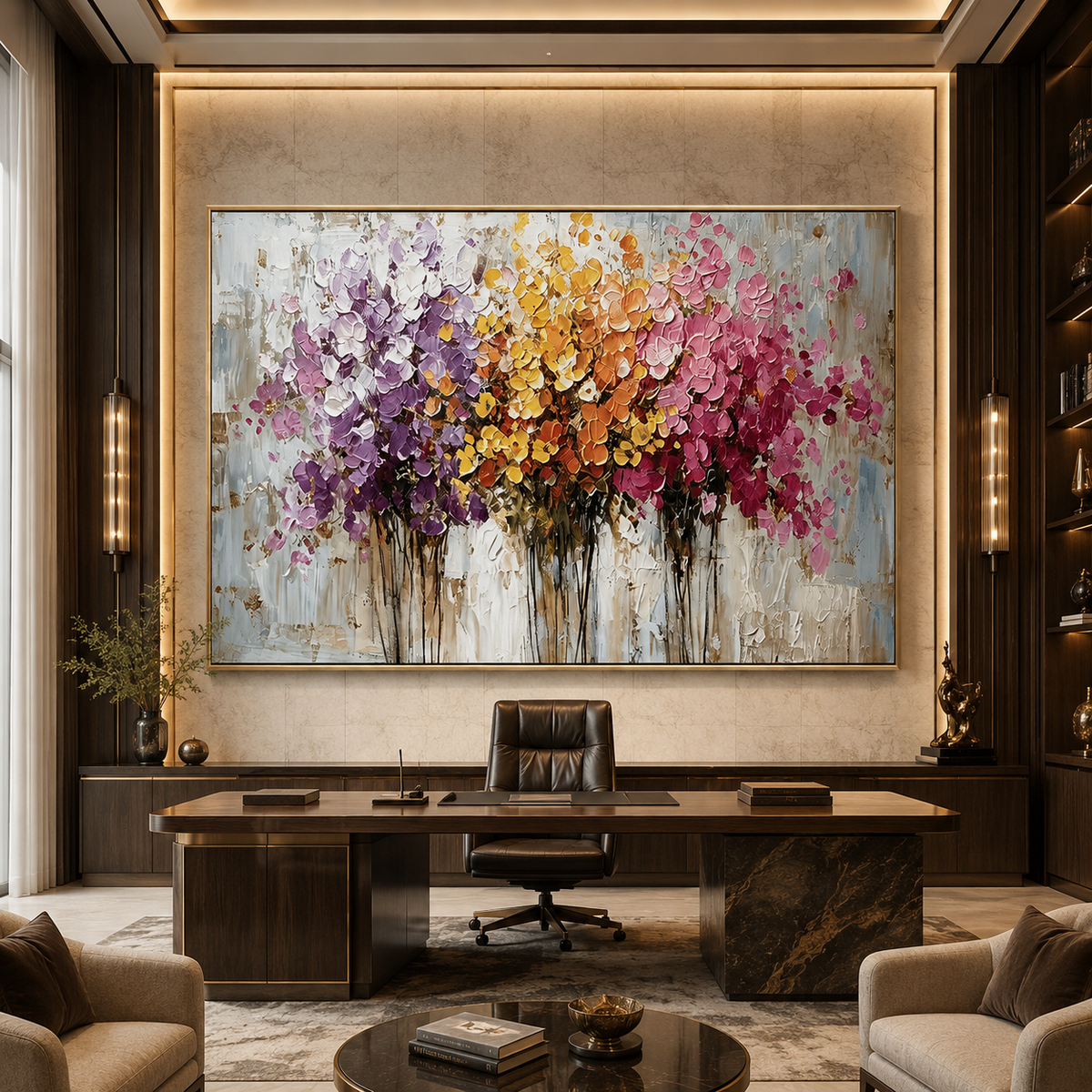 AVIORART Brave Bouquet Wall Art Canva
