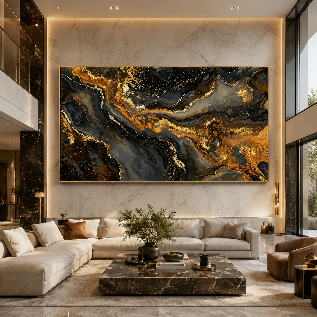AVIORART Bronze Way Wall Art Canvas