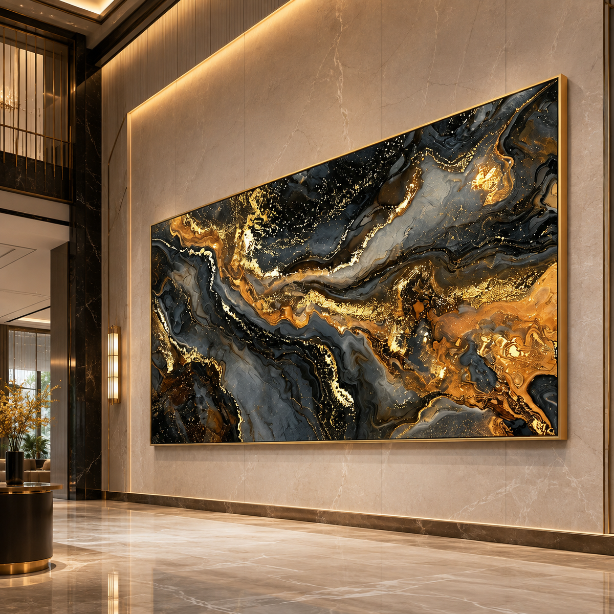 AVIORART Bronze Way Wall Art Canvas