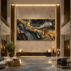 AVIORART Bronze Way Wall Art Canvas