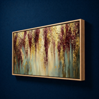 AVIORART Cascading Bloom Wall Art Canvas