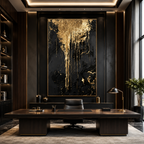 AVIORART Cascading Wealth Wall Art Canvas