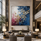 AVIORART Champagne Blossoms Wall Art Canvas