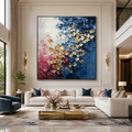 AVIORART Champagne Blossoms Wall Art Canvas