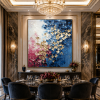 AVIORART Champagne Blossoms Wall Art Canvas