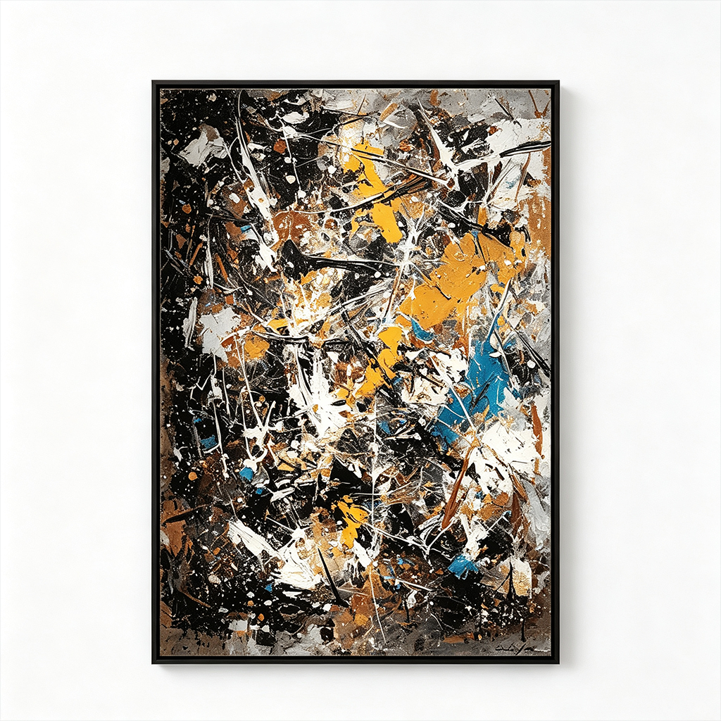 AVIORART Chaos and Balance Wall Art Canvas