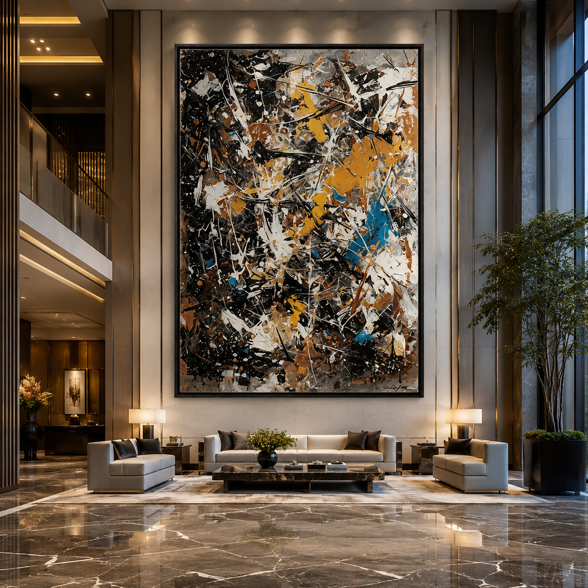 AVIORART Chaos and Balance Wall Art Canvas