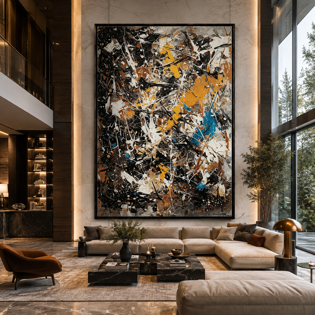 AVIORART Chaos and Balance Wall Art Canvas