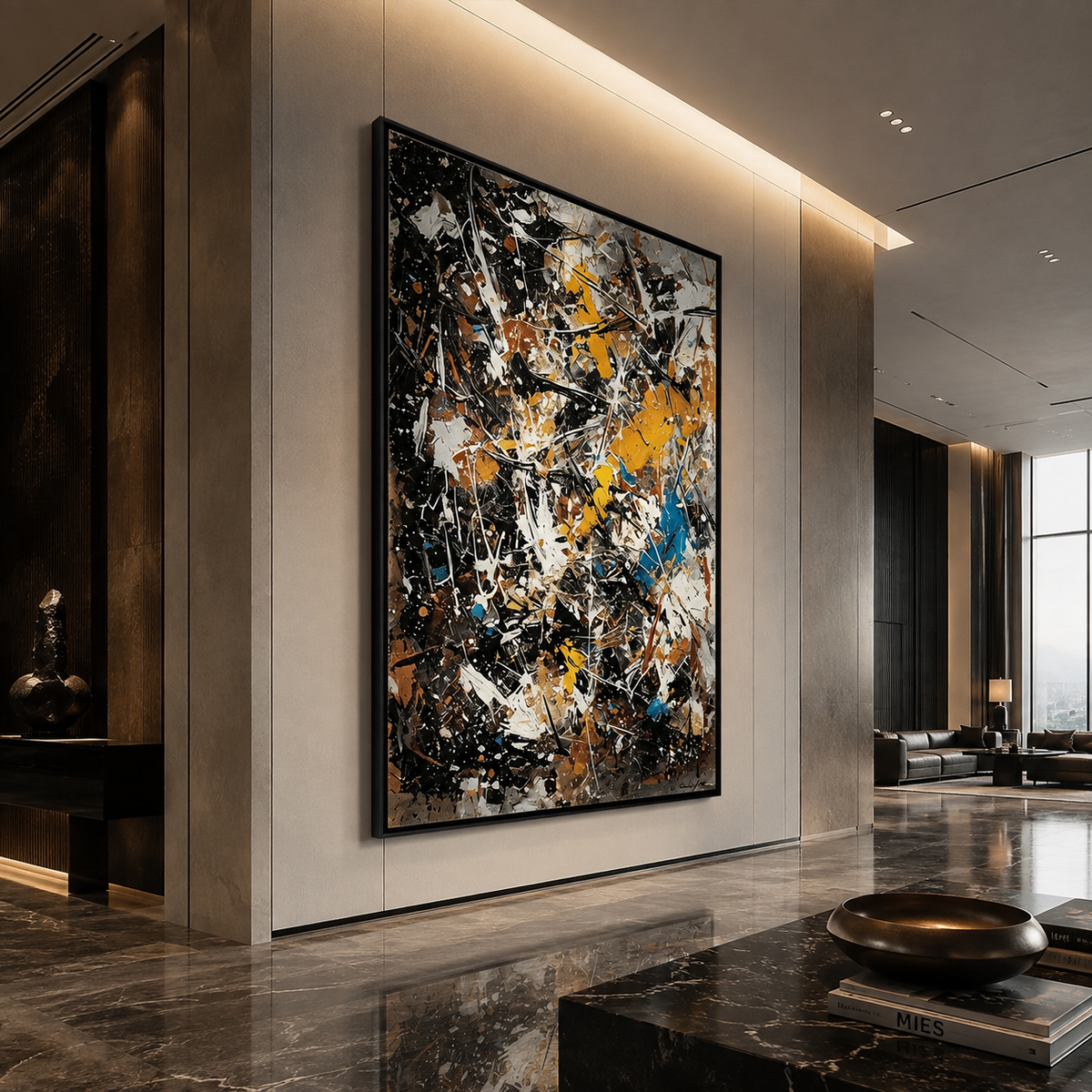 AVIORART Chaos and Balance Wall Art Canvas