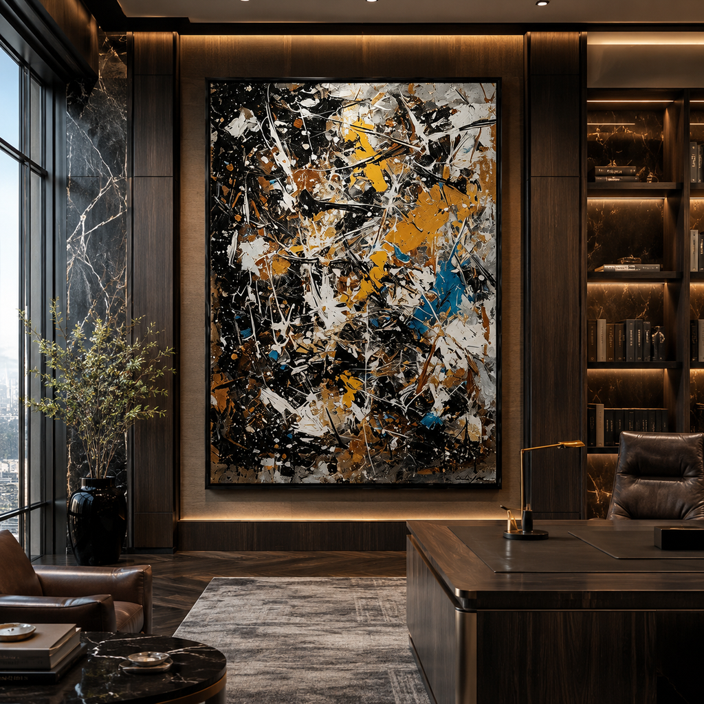 AVIORART Chaos and Balance Wall Art Canvas
