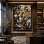 AVIORART Chaos and Balance Wall Art Canvas