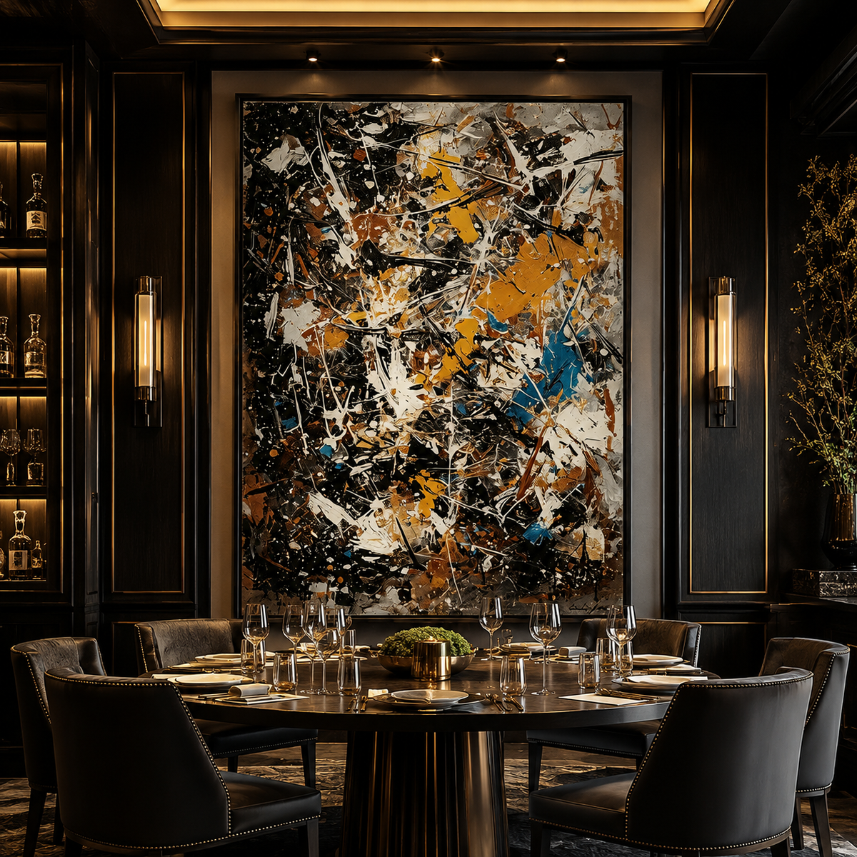 AVIORART Chaos and Balance Wall Art Canvas