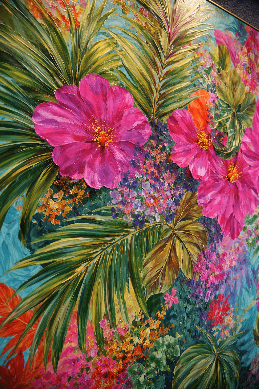 AVIORART Exotic Jungle Wall Art Canvas