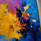 AVIORART Hit by Color Wall Art Canvas