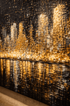 AVIORART City of Gold Wall Art Canvas
