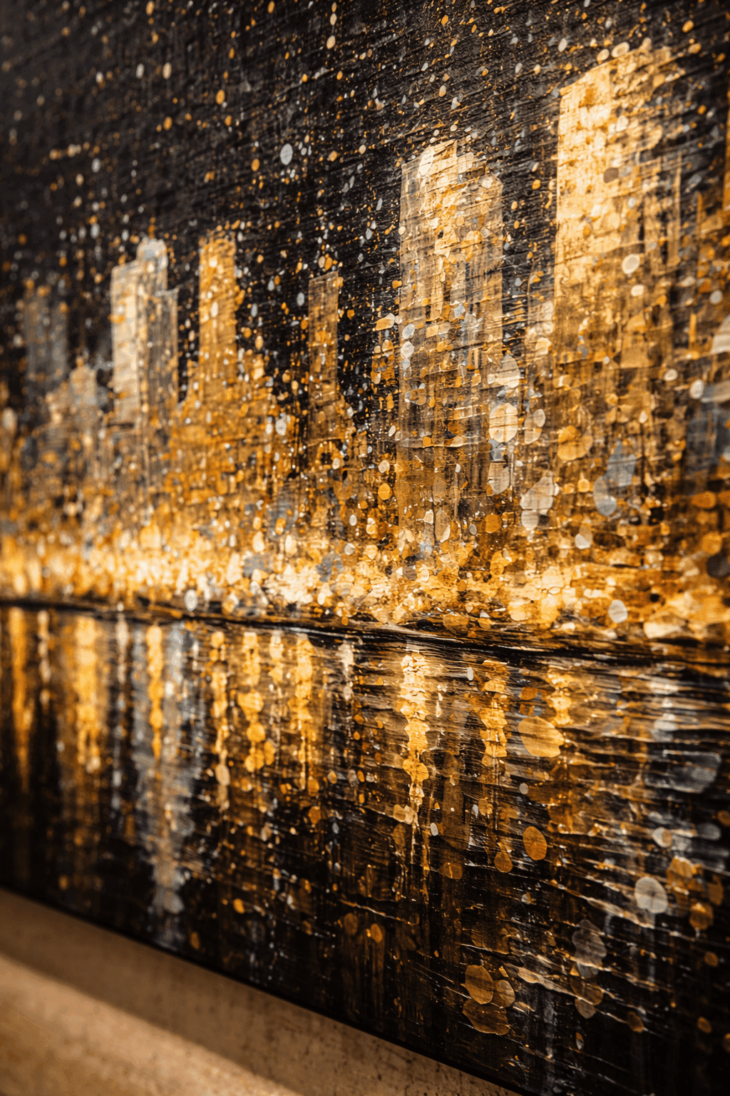 AVIORART City of Gold Wall Art Canvas