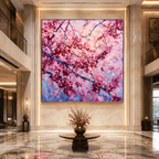 AVIORART Cherry Sky Wall Art Canvas