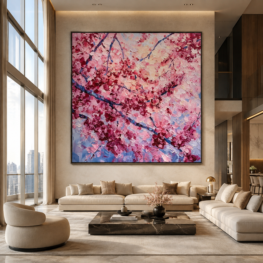 AVIORART Cherry Sky Wall Art Canvas