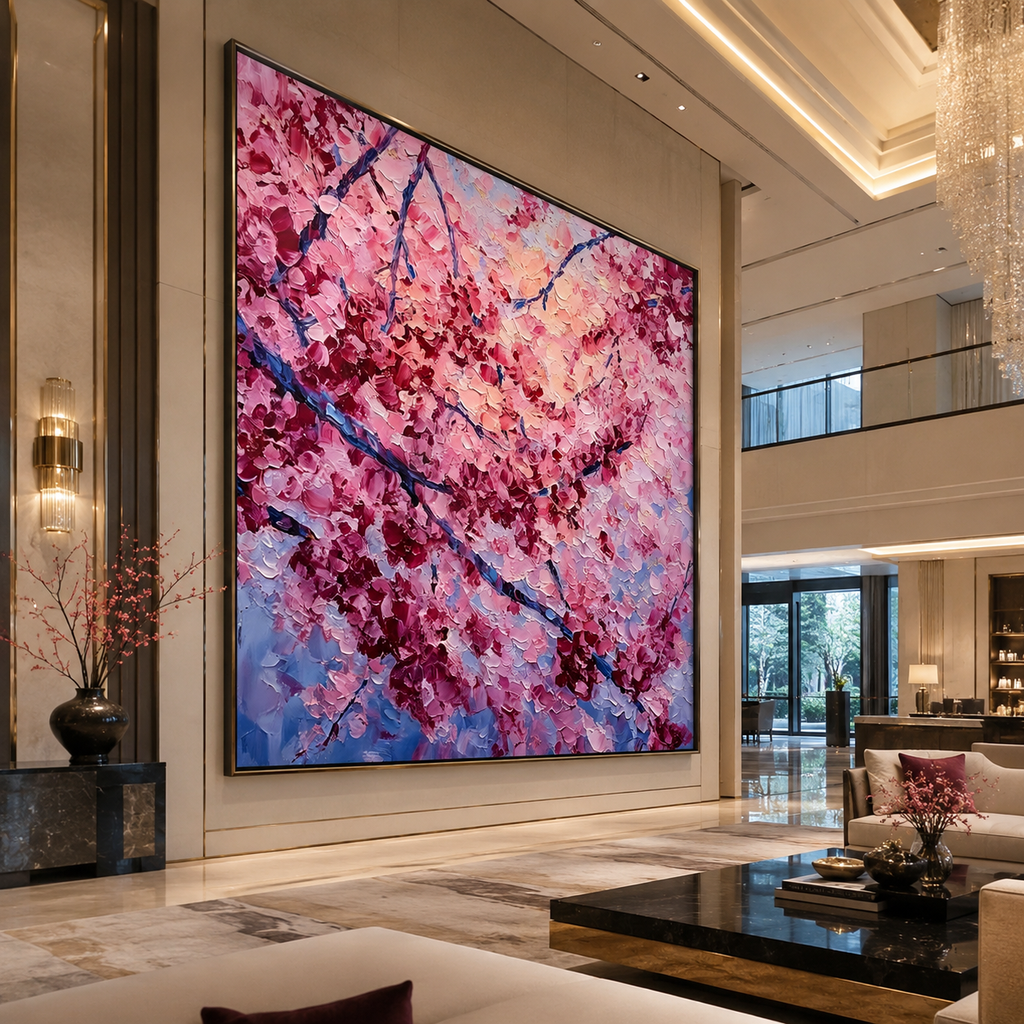 AVIORART Cherry Sky Wall Art Canvas