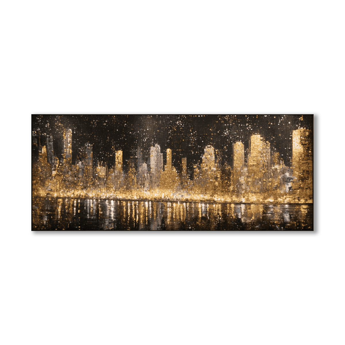 AVIORART City of Gold Wall Art Canvas