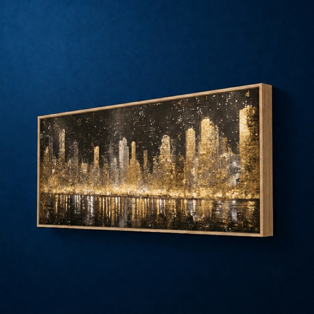 AVIORART City of Gold Wall Art Canvas