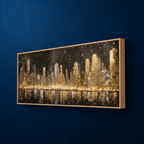 AVIORART City of Gold Wall Art Canvas