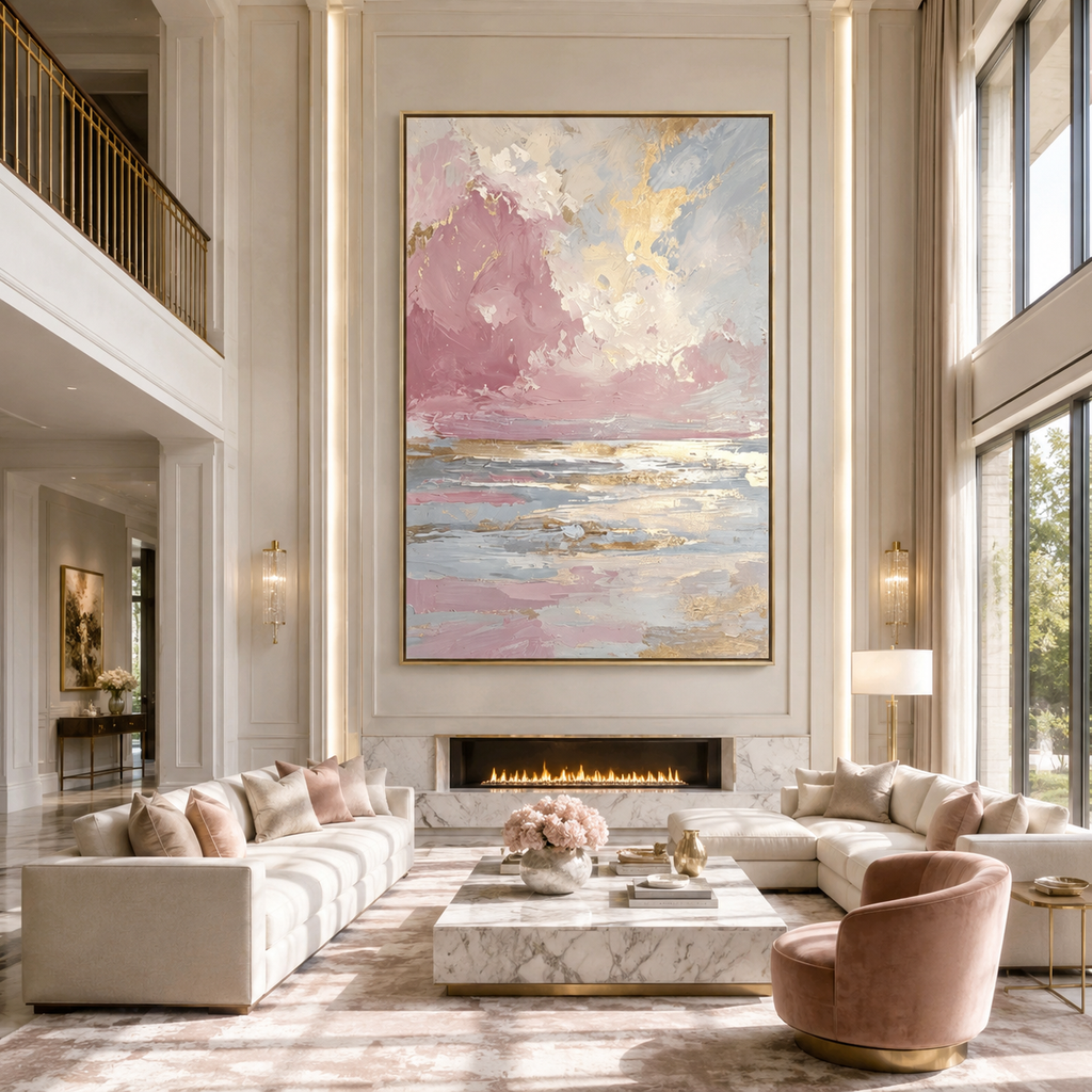 AVIORART Clouds Like Silk Wall Art Canvas