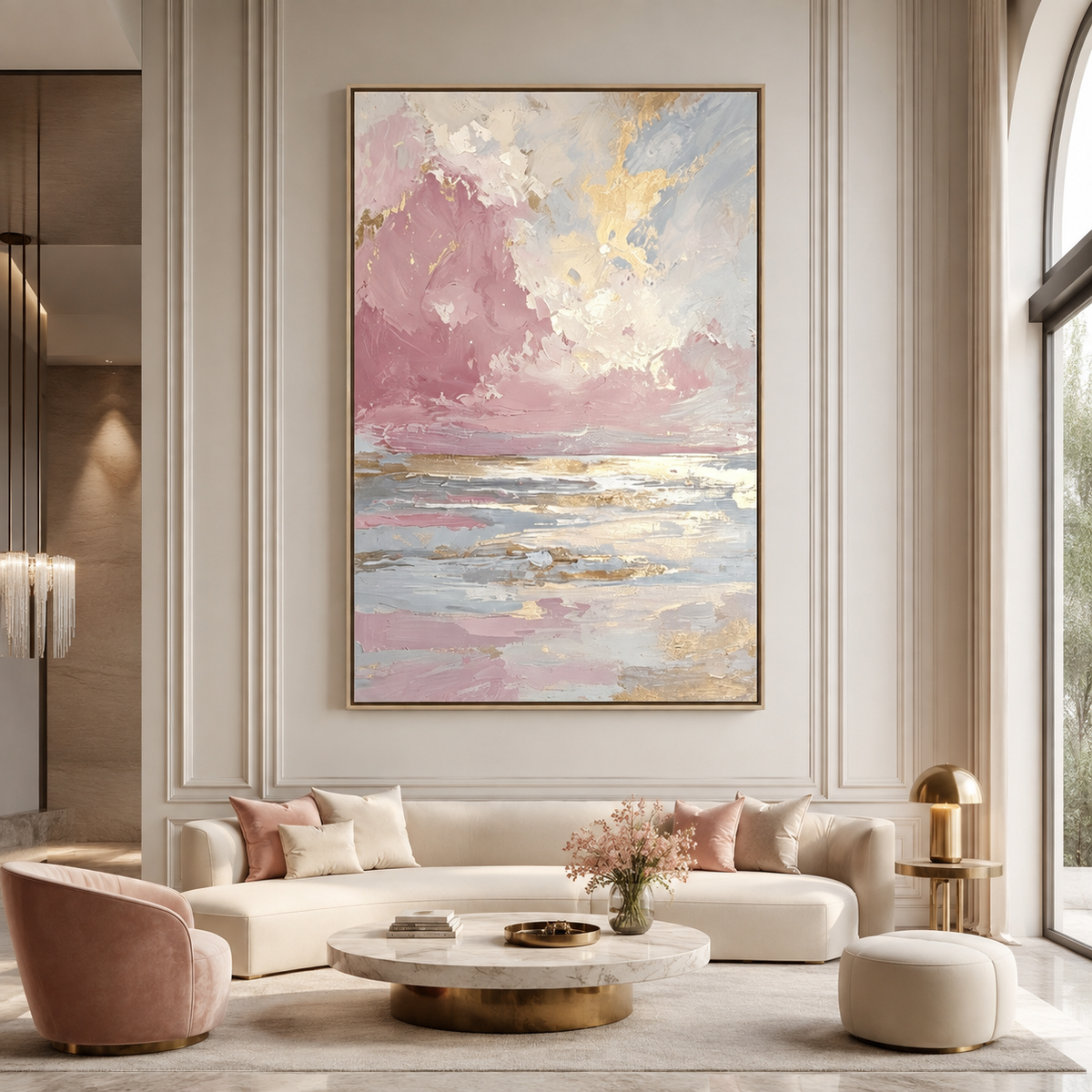 AVIORART Clouds Like Silk Wall Art Canvas