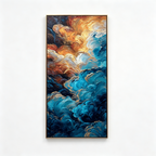 AVIORART Clouds of Creation Wall Art Canvas