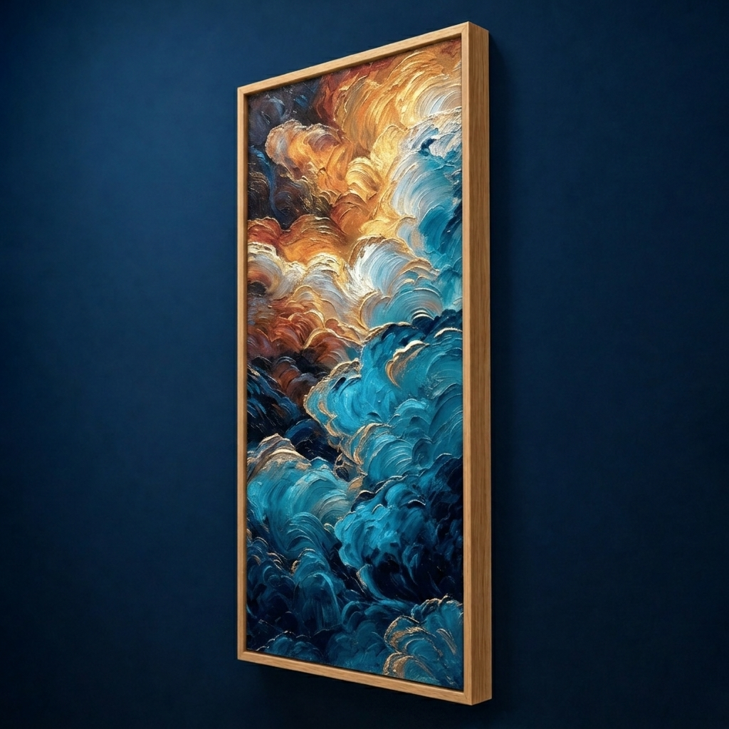 AVIORART Clouds of Creation Wall Art Canvas