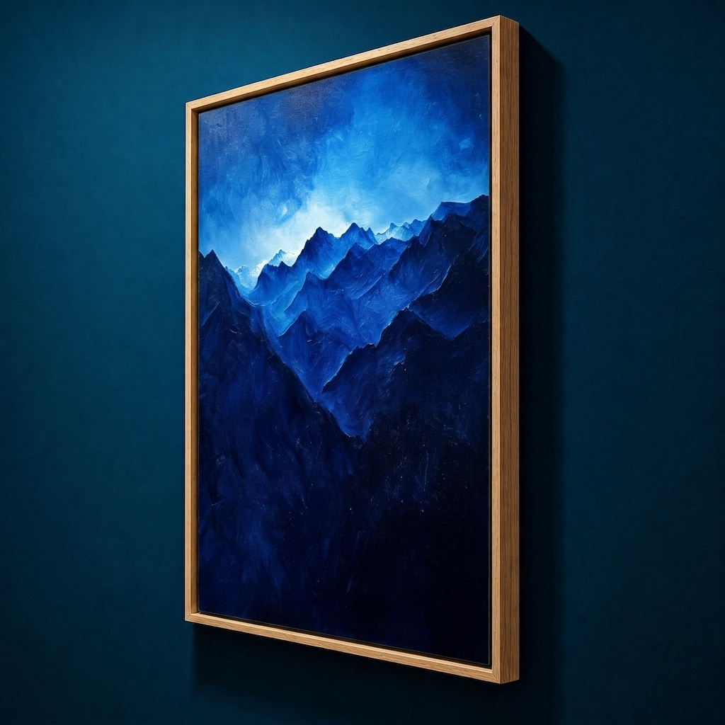 AVIORART Cold Depth Wall Art Canvas