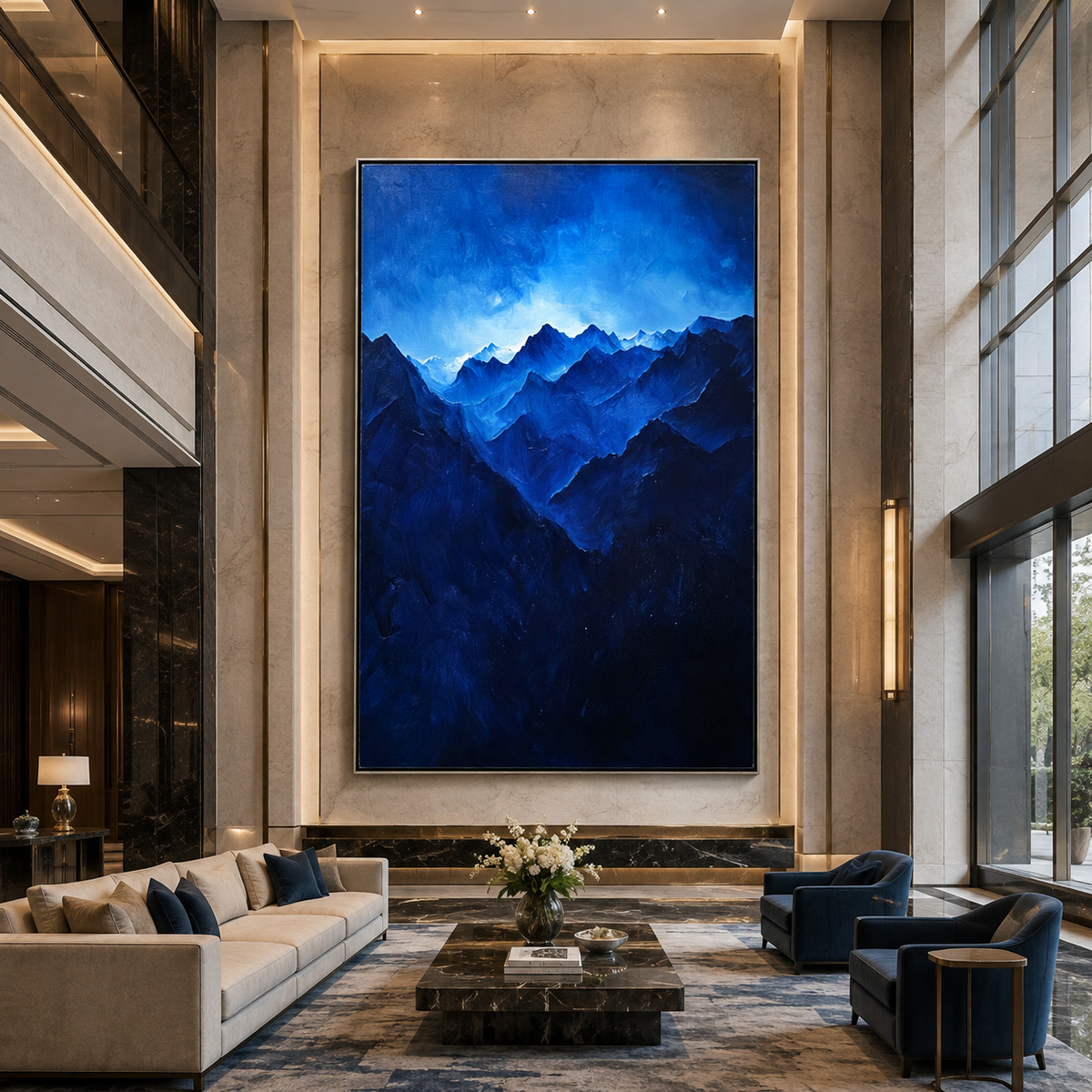 AVIORART Cold Depth Wall Art Canvas