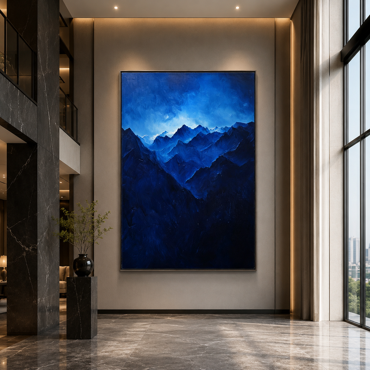 AVIORART Cold Depth Wall Art Canvas