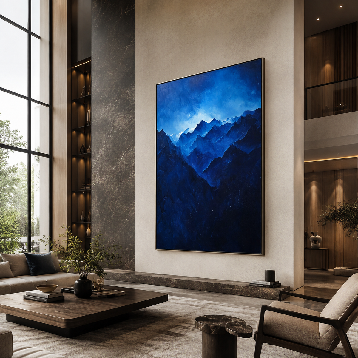 AVIORART Cold Depth Wall Art Canvas