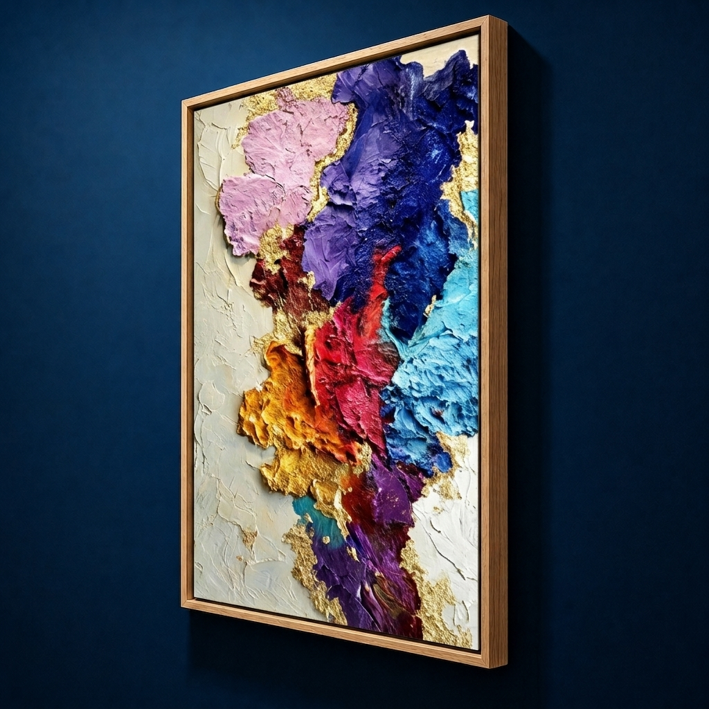 AVIORART Color Declaration Wall Art Canvas