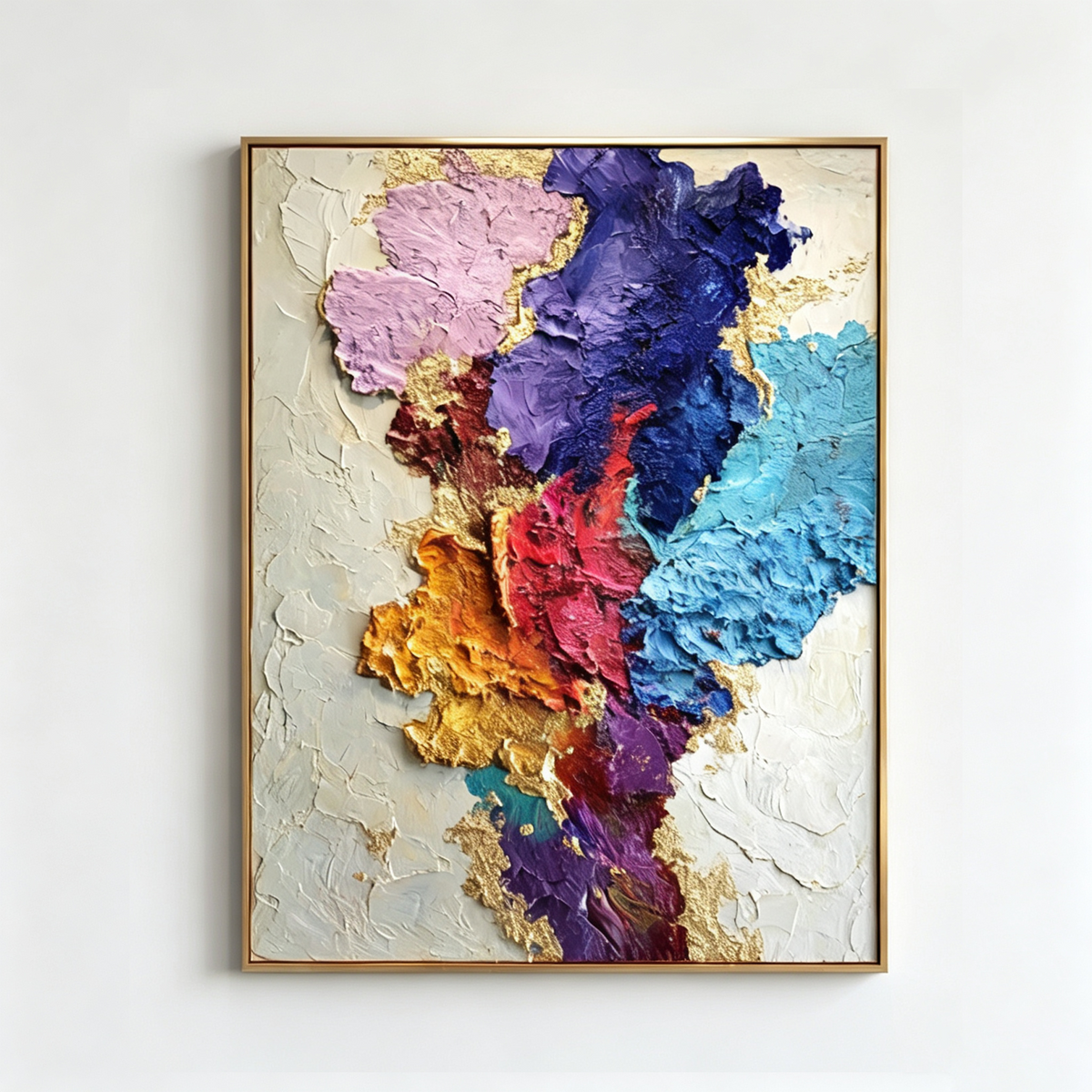 AVIORART Color Declaration Wall Art Canvas