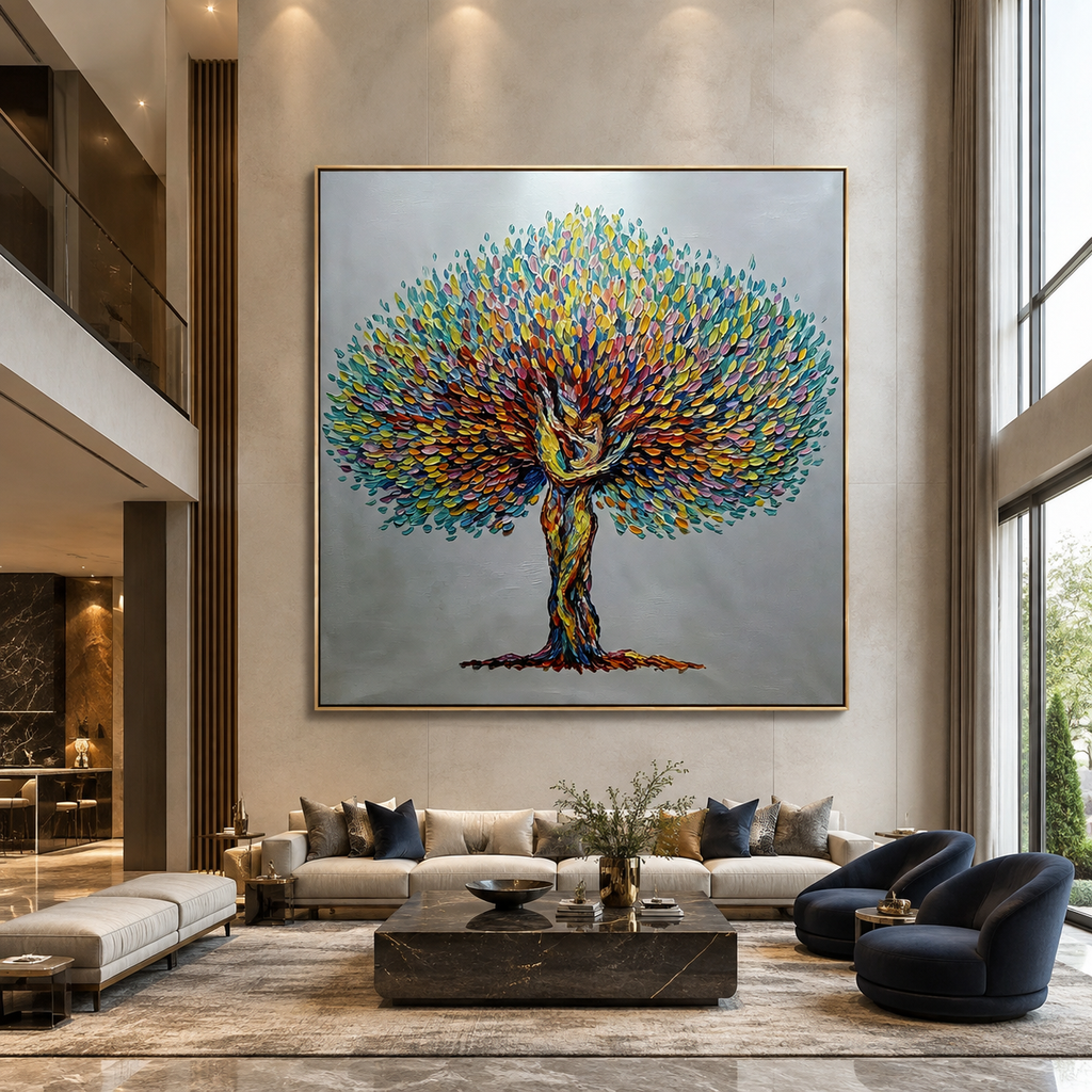 AVIORART Connected Souls Wall Art Canvas