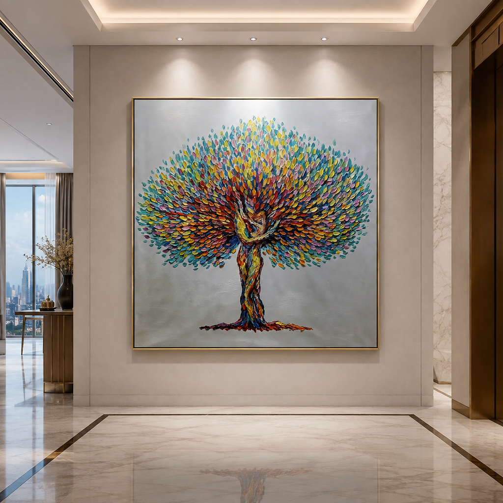AVIORART Connected Souls Wall Art Canvas