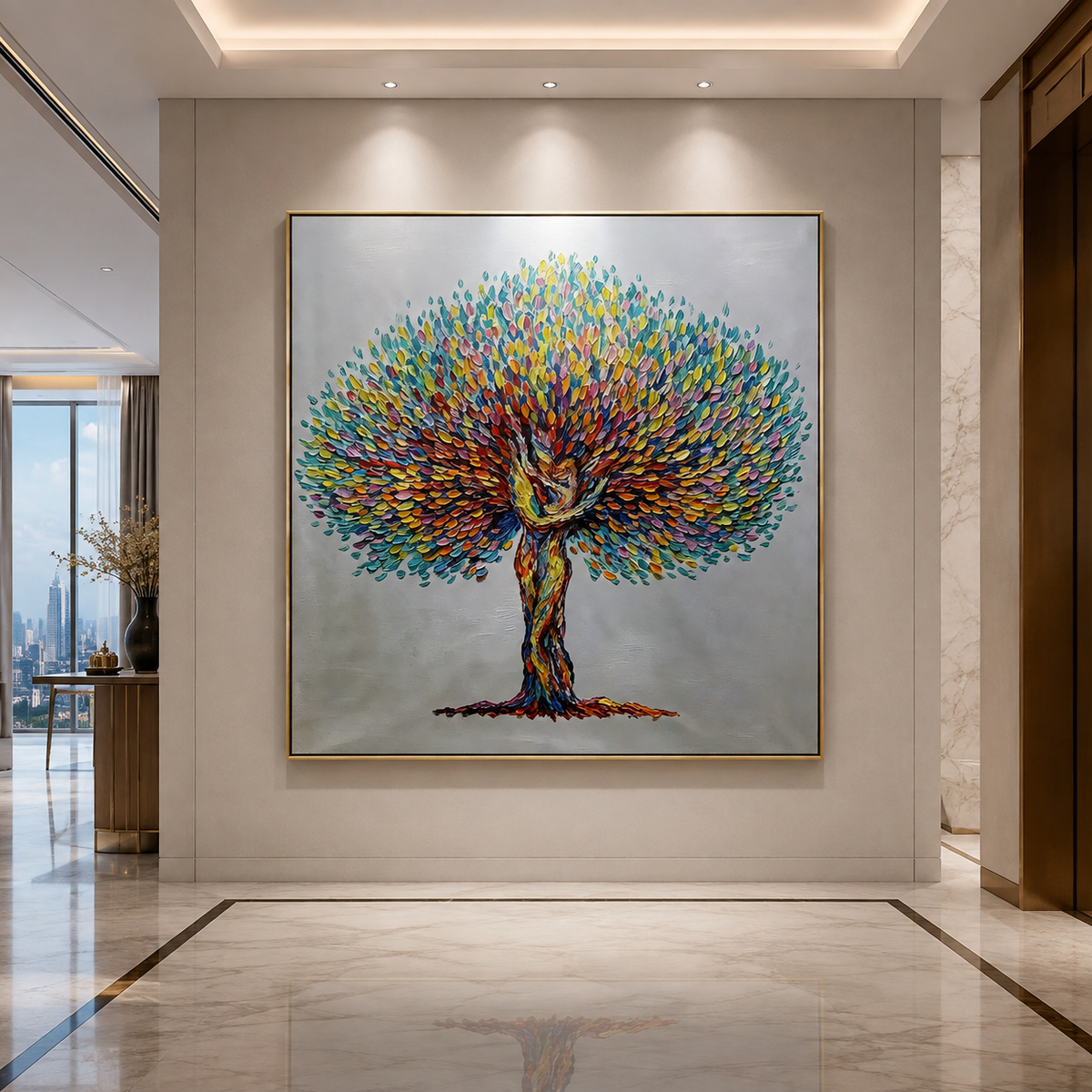AVIORART Connected Souls Wall Art Canvas