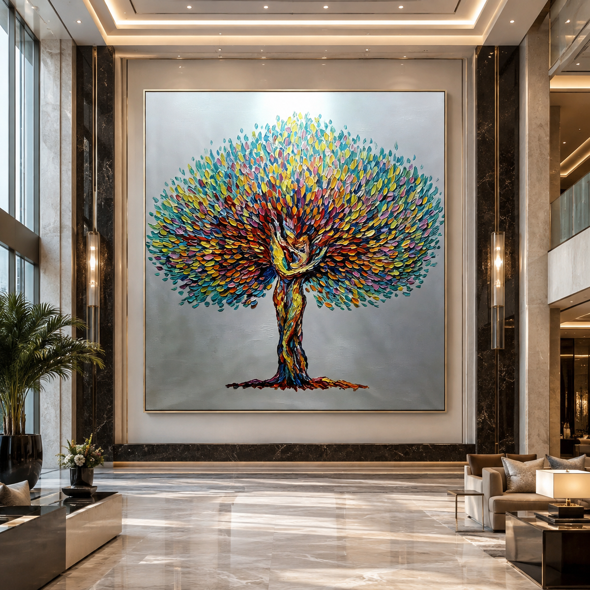 AVIORART Connected Souls Wall Art Canvas
